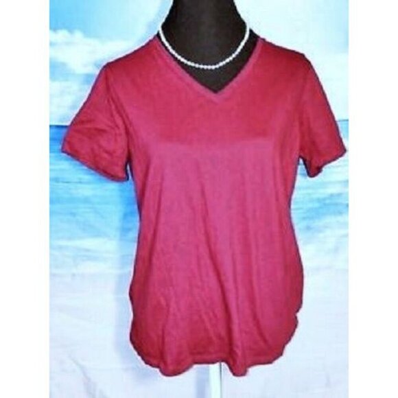 Set Lot of 3 Woman's TUNIC Tops ASSORTED COLORS Lands End Rafell shirts size MED - Picture 7 of 12